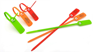 Etiquetas de sello de plástico personalizadas de alta resistencia a la tracción