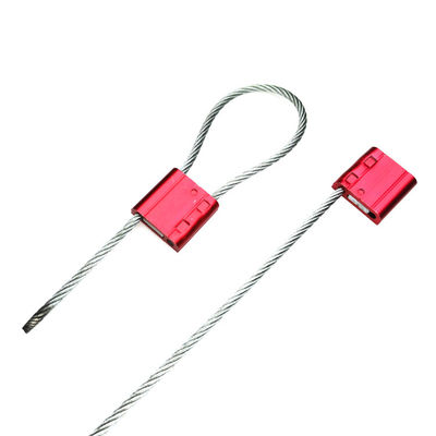 US-CC351 Sello de entrada de cable de contenedor desechable de alta seguridad de aleación de aluminio metálico para camión