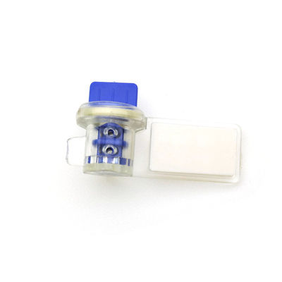 US-TMS01A Medidor de sello de seguridad transparente desechable eléctrico con láser de impresión de alambre