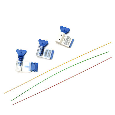 Sello de seguridad indicativo US-TMS02C RFID a prueba de manipulación Sello de cable de medidor para medidor de agua