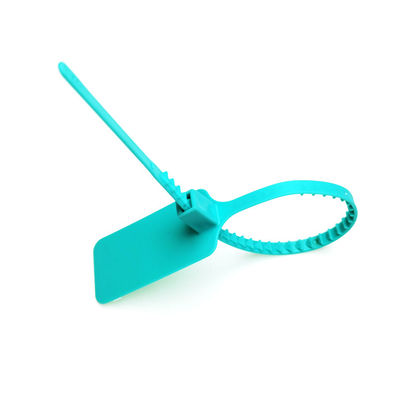 A prueba de manipulación de seguridad de bandera grande sello de plástico para la bolsa de equipaje área de marcado L 49.5 * W 30 mm