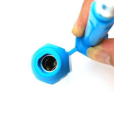 Sello de perno de barrera de acero revestido de metal ABS anti-despiración para el funcionamiento manual y desechable