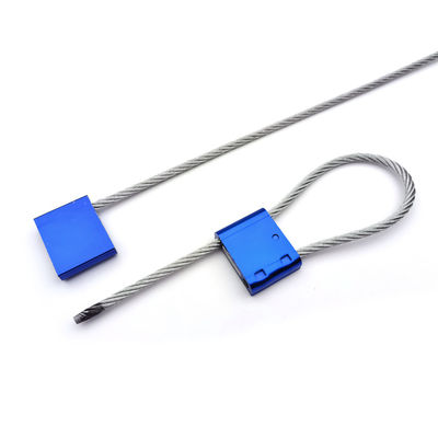 300 mm longitud del cable expuesto Sello del cable de seguridad mecánica aduanera para camión US-CC501