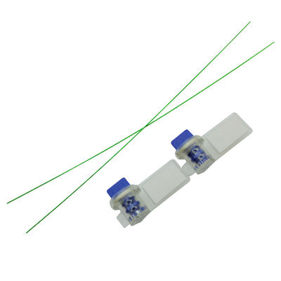 45.5*25.5*18.5 mm Torsión Apegada Claridad PC Código de barras Medidor de agua Sello de seguridad Amarillo
