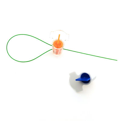 Área de marcado 18.5*8.0 mm Mini Twist Tight Tamper Proof Seguridad Sello de plástico del taxímetro