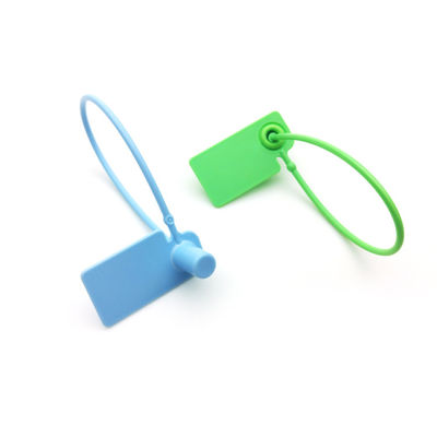 1.70 g / pc ABS US-PS170FL prueba de manipulación de plástico sello de seguridad etiqueta para prendas de vestir ropa zapatos