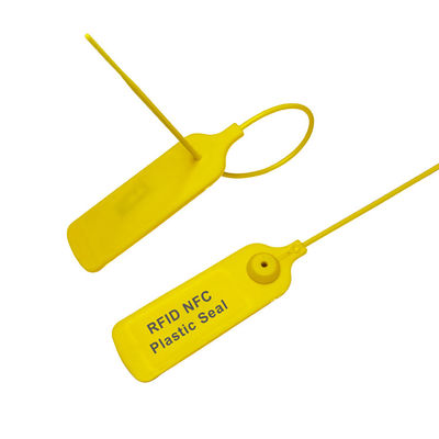 US-PRF305 Contenedor de camión de tira ajustada a prueba de manipulación RFID etiqueta de sello de seguridad NFC de plástico