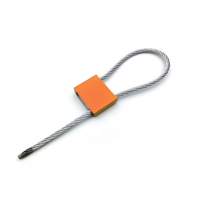 US-CC501 ISO 17712 Sello de bloqueo de contenedor de camión de aluminio de alta seguridad con alambre de acero galvanizado