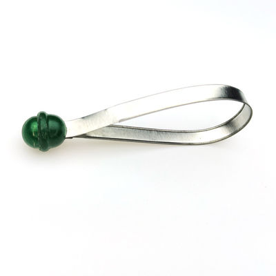 216 mm Sello de cinta de cinta de metal autobloqueable de longitud fija con área de marcado de 150*8 mm