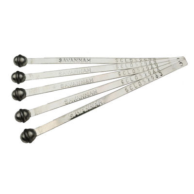 216 mm Sello de cinta de cinta de metal autobloqueable de longitud fija con área de marcado de 150*8 mm