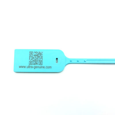 Acero inoxidable 380mm Ntag213 Bar QR Code RFID NFC Sello de seguridad de plástico