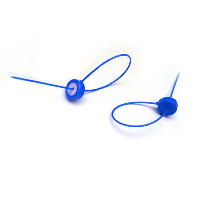 Sello de seguridad de cable de alambre de plástico con impresión láser y área de marcado de 1/2 R 4,2 mm