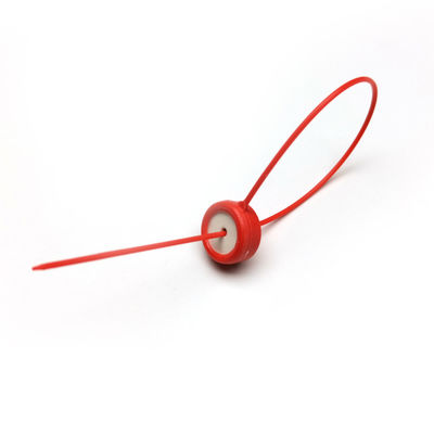 Sello de seguridad de cable de alambre de plástico con impresión láser y área de marcado de 1/2 R 4,2 mm