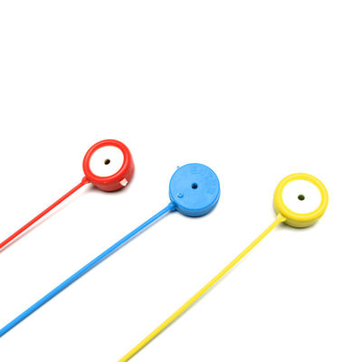 Sello de seguridad de cable de alambre de plástico con impresión láser y área de marcado de 1/2 R 4,2 mm