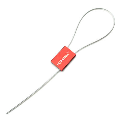 US-CC184 Sello de seguridad del cable de contenedor numerado a prueba de adulteración Diámetro del cable 1,8 mm
