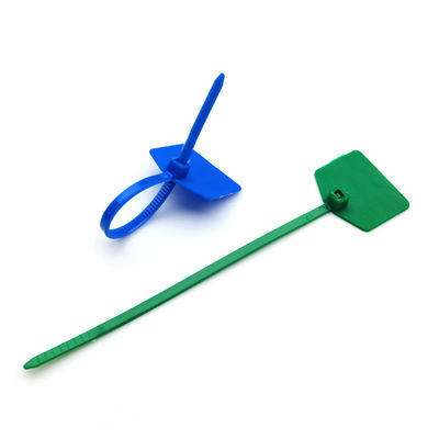 120mm 220mm Marcadores de autobloqueo etiqueta Cable Ties etiqueta de sellado de plástico Zip de nylon