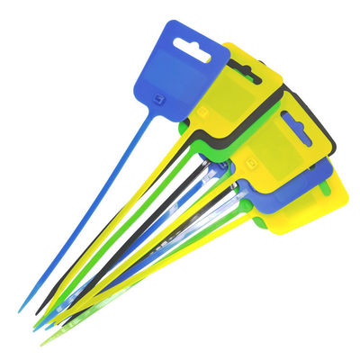 250 mm Pull Tight Nylon Zip Tie Herramientas de etiquetas de plástico con material PA6