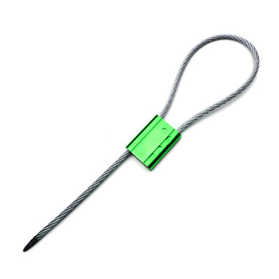 ISO 17712 Sello de contenedor a prueba de alteraciones Sello de cable de camión con 300 mm de longitud de cable expuesta por defecto