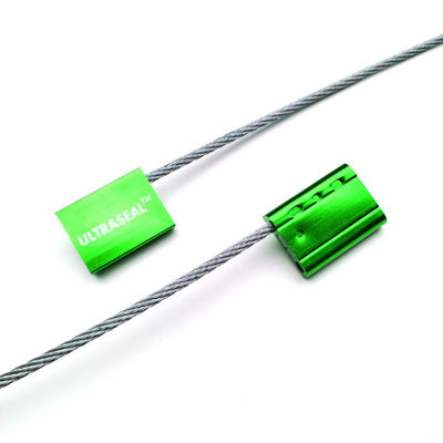 ISO 17712 Sello de contenedor a prueba de alteraciones Sello de cable de camión con 300 mm de longitud de cable expuesta por defecto