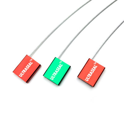 Asegurar la seguridad de la carga con US-CC181 Cerradura con sello numerado Camión de cerradura de alambre de 1,8 mm