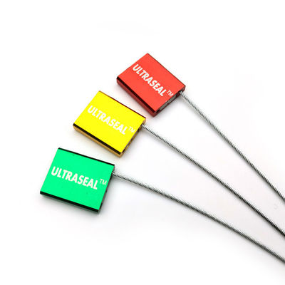 Asegurar la seguridad de la carga con US-CC181 Cerradura con sello numerado Camión de cerradura de alambre de 1,8 mm