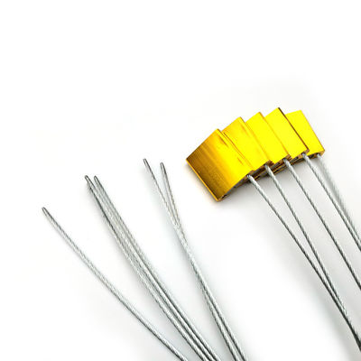 Asegurar la seguridad de la carga con US-CC181 Cerradura con sello numerado Camión de cerradura de alambre de 1,8 mm