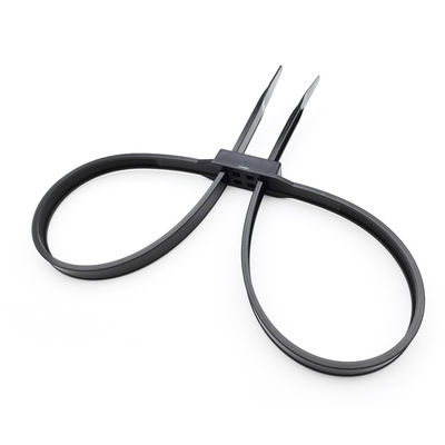 Retención segura hecha fácil 885 mm Largo tira esposas de nylon ajustadas con alta resistencia