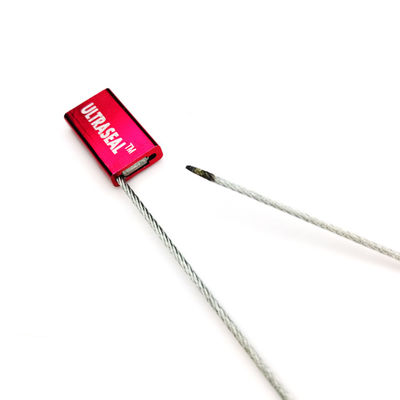 Mecanismo de bloqueo apretado de mini-cable sello de seguridad para el cable de alambre de contenedor 1.8mm