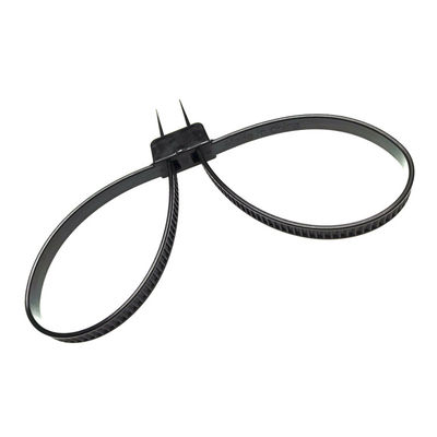 12*690 mm Autobloqueable Tirante Policial Estricto Seguridad Doble Flexibilidad Plastic Manos de nylon
