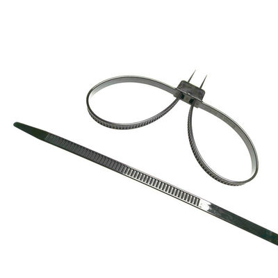 12*690 mm Autobloqueable Tirante Policial Estricto Seguridad Doble Flexibilidad Plastic Manos de nylon