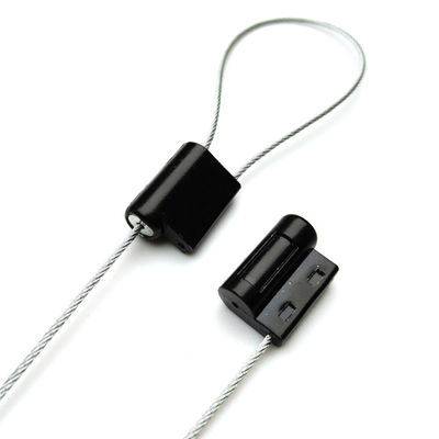 Contenedor de seguridad Bloqueo de zinc con marca láser Resistencia a la tracción 2,74 KN 26,8*18,8*11 mm