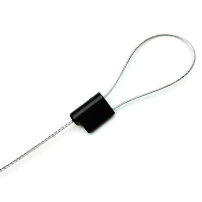 Contenedor de seguridad Bloqueo de zinc con marca láser Resistencia a la tracción 2,74 KN 26,8*18,8*11 mm