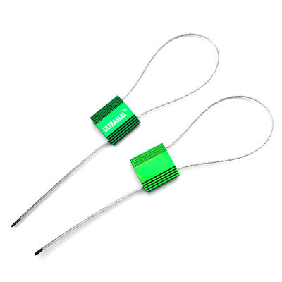 1.8mm Sellos de cable de seguridad ajustados para camiones de logística 26*26*8.5 mm