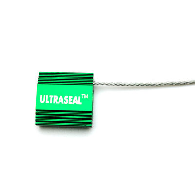 1.8mm Sellos de cable de seguridad ajustados para camiones de logística 26*26*8.5 mm