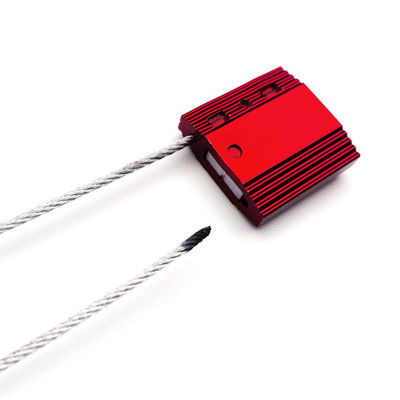 1.8mm Sellos de cable de seguridad ajustados para camiones de logística 26*26*8.5 mm