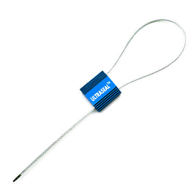 1.8mm Sellos de cable de seguridad ajustados para camiones de logística 26*26*8.5 mm