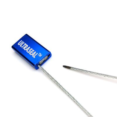 1.5mm Diámetro de alambre Mini Pull Tight Cable Seal para la logística 24*14.6*6 mm Resistencia a la tracción 1.96 KN 200 KG