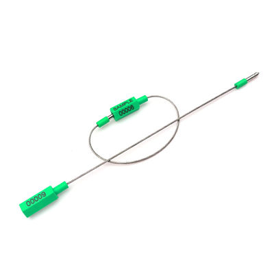 2.8 KN Laser de resistencia a la tracción Impreso US-CC182A Sello de cable de longitud fija para camiones de contenedores