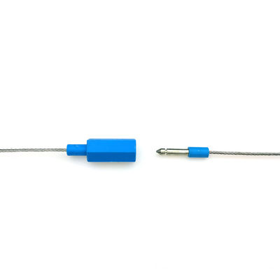 2.8 KN Laser de resistencia a la tracción Impreso US-CC182A Sello de cable de longitud fija para camiones de contenedores