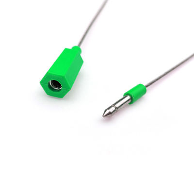 2.8 KN Laser de resistencia a la tracción Impreso US-CC182A Sello de cable de longitud fija para camiones de contenedores