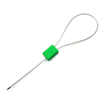 US-CC181C Etiqueta de seguridad para camiones de contenedores Sello de plástico manipulado Diámetro del cable naranja 1,8 mm