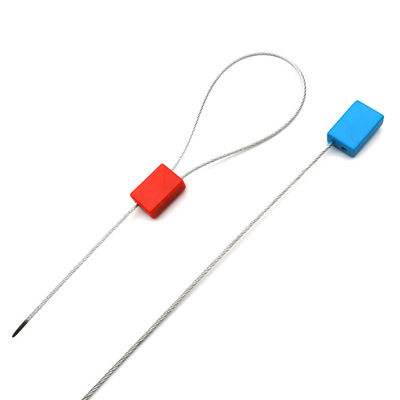 US-CC181C Etiqueta de seguridad para camiones de contenedores Sello de plástico manipulado Diámetro del cable naranja 1,8 mm