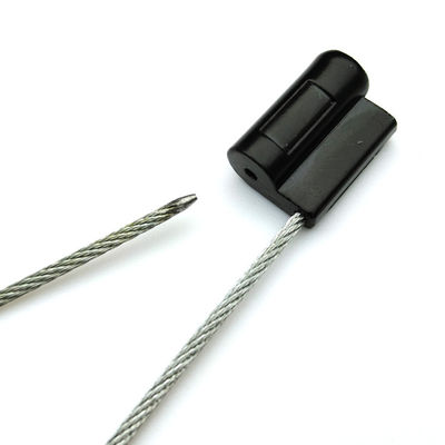 300 mm de cable expuesto de acero galvanizado alambre de manipulación prueba de contenedor de seguridad sello de cable
