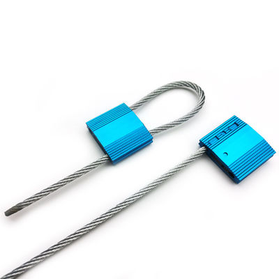 US-CC502 ISO 17712 Alta seguridad de alambre de acero bloqueo de contenedor de cable sello con láser de impresión