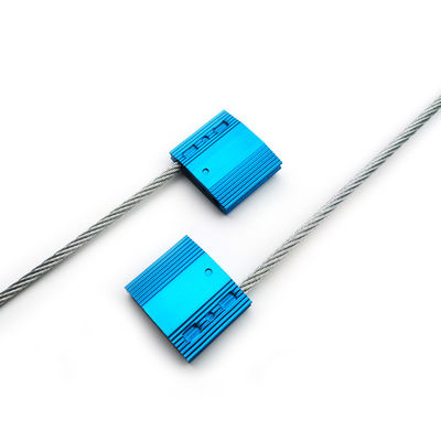 US-CC502 ISO 17712 Alta seguridad de alambre de acero bloqueo de contenedor de cable sello con láser de impresión