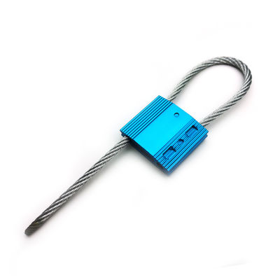 US-CC502 ISO 17712 Alta seguridad de alambre de acero bloqueo de contenedor de cable sello con láser de impresión
