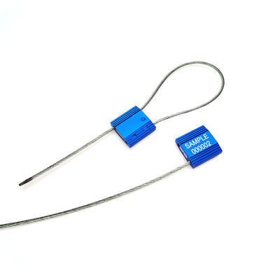 Sellos de cable de seguridad de aleación de aluminio de alambre de acero galvanizado US-CC252