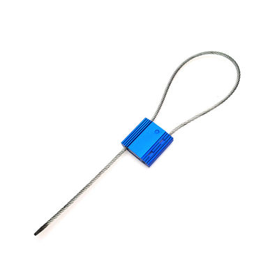 Sellos de cable de seguridad de aleación de aluminio de alambre de acero galvanizado US-CC252