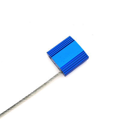 Sellos de cable de seguridad de aleación de aluminio de alambre de acero galvanizado US-CC252