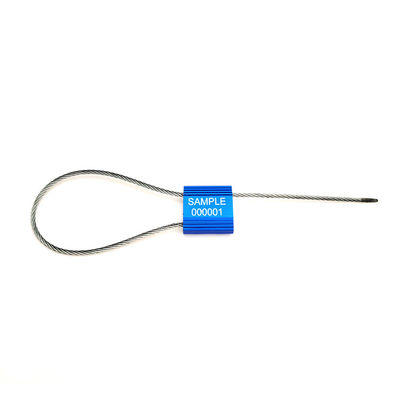 Sellos de cable de seguridad de aleación de aluminio de alambre de acero galvanizado US-CC252